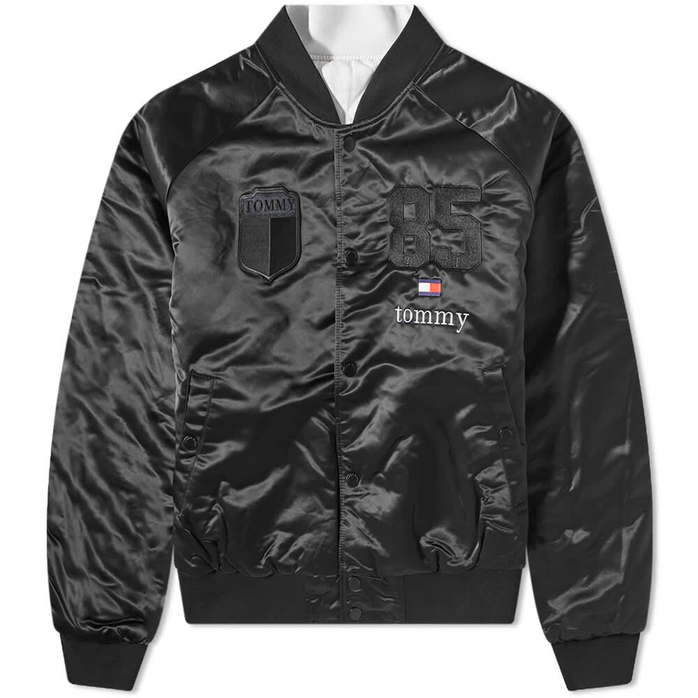 

Двусторонний бомбер с монограммой Tommy Jeans, Серый