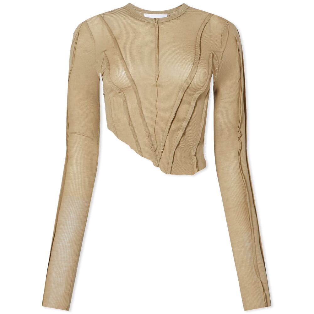 

Футболка Sami Miro Vintage Long Sleeve Asymmetric Tee