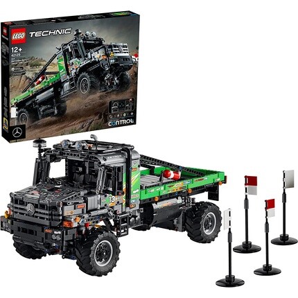 

Машинка-конструктор радиоуправляемая Lego 42129 Technic 4x4 Mercedes-Benz Zetros Trial Truck