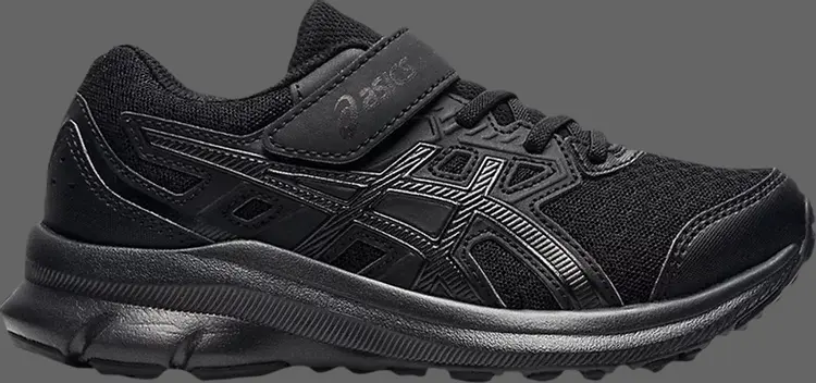 

Кроссовки jolt 3 ps 'triple black' Asics, черный