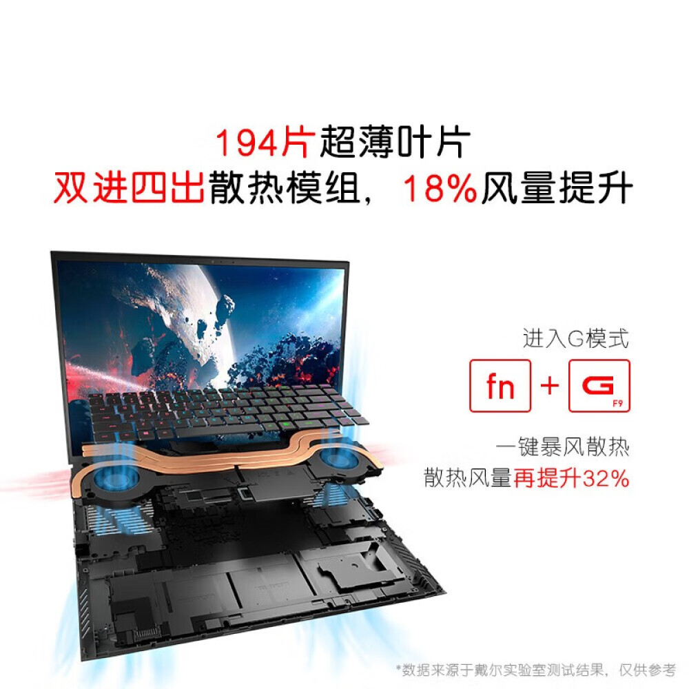 

Ноутбук игровой DELL G16 16" i9-12900H 32G 1TB RTX3060 6G 165Hz, черный