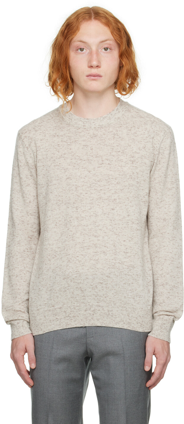 

Свитер с круглым вырезом Off-White ZEGNA, Серый