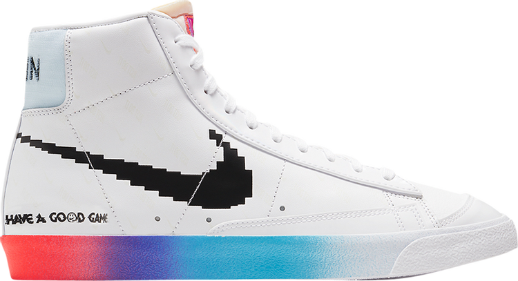 Кроссовки Nike Blazer Mid '77 Vintage 'Have A Good Game', белый nike blazer mid 77 vintage multi have a good day casual sports skateboard shoes for men unisex women sneaker