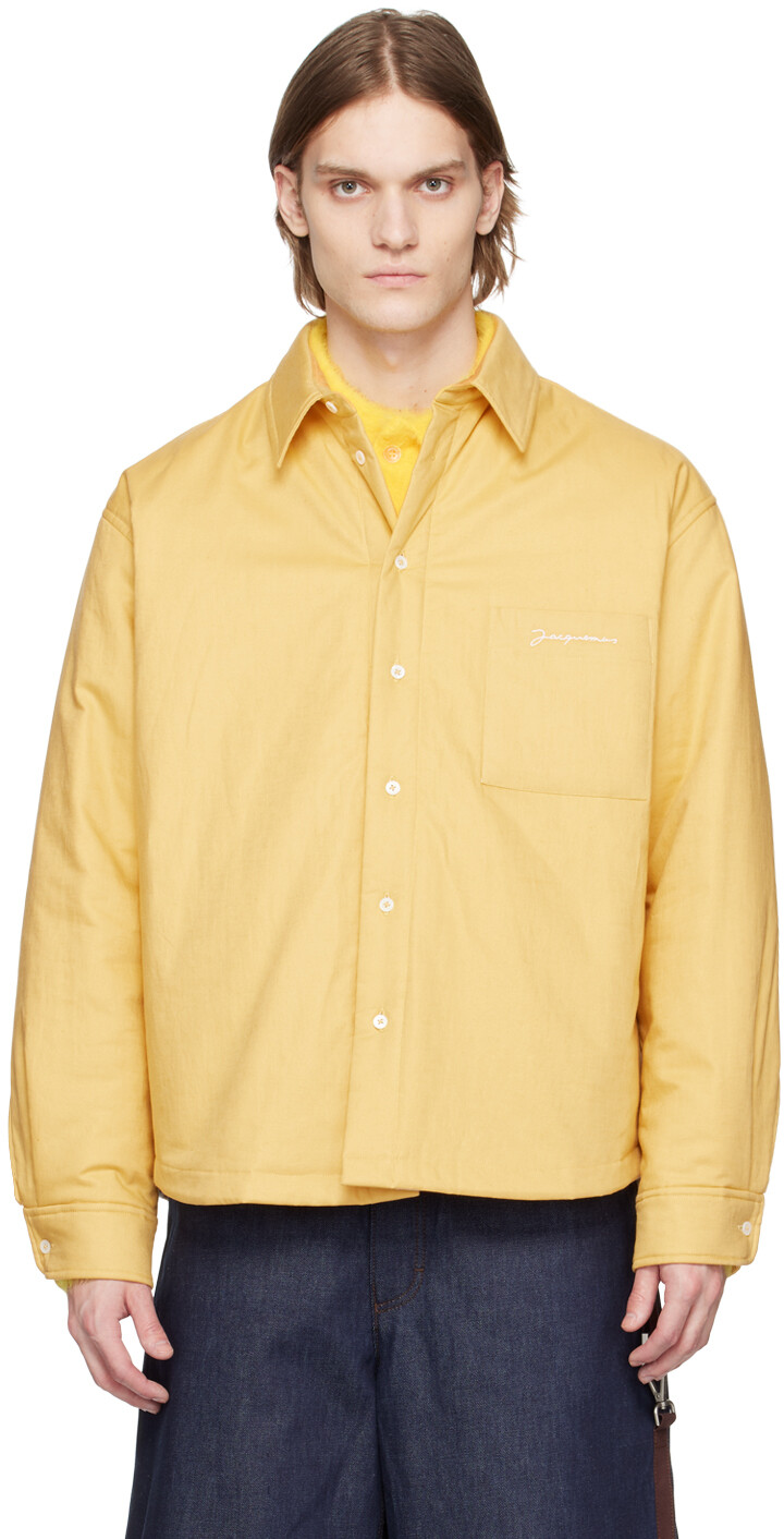 

Желтая рубашка Le Raphia 'La Chemise Boulanger' Jacquemus