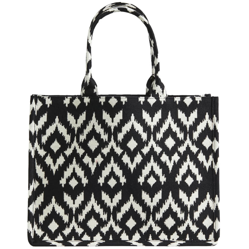 

Сумка H&M Jacquard-weave, черный/белый