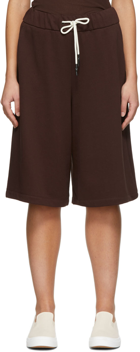 

Темно-красные шорты Primo Max Mara Leisure
