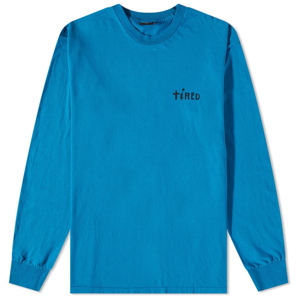 

Футболка Tired Skateboards Jolt Long Sleeve Tee, Синий