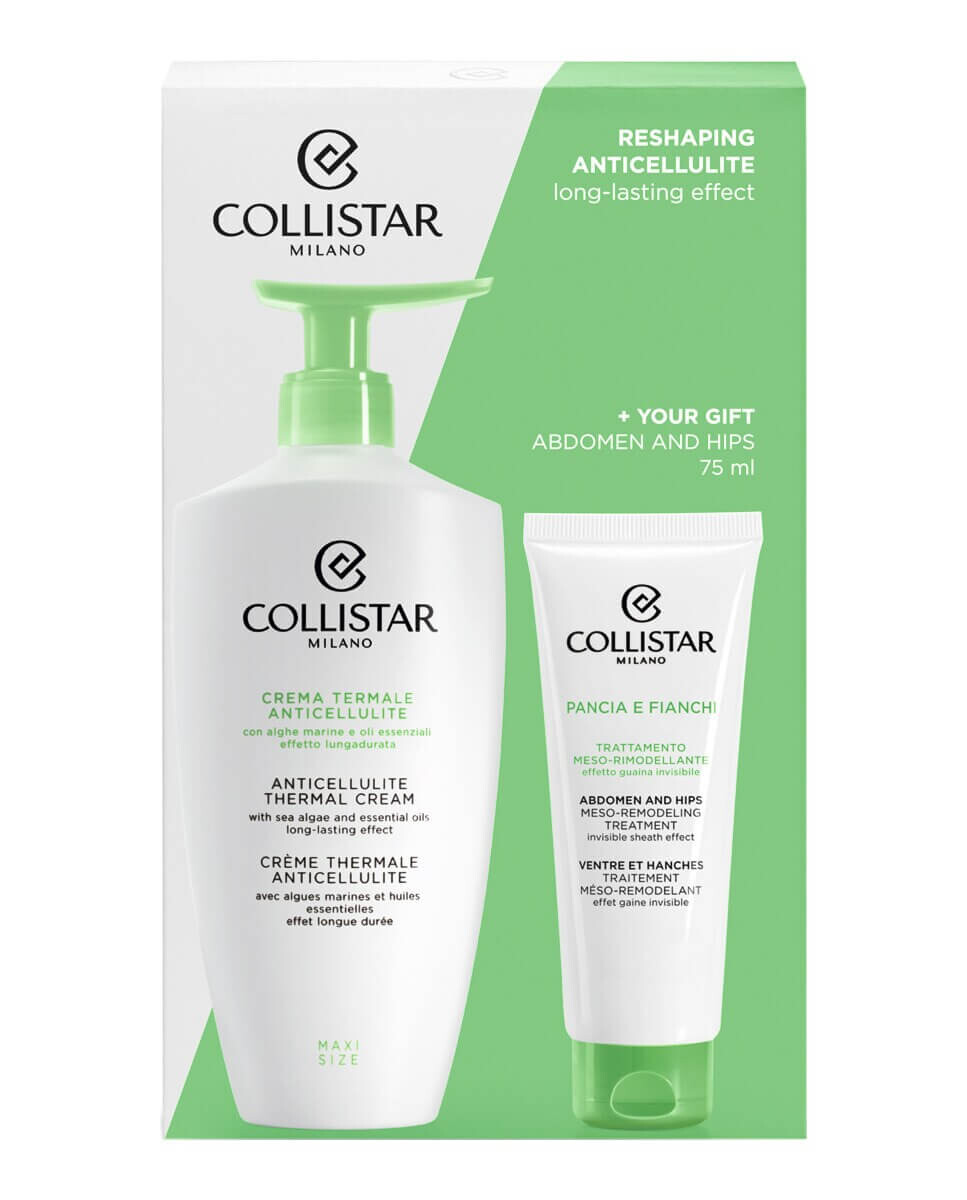 

Подарочный набор Collistar Anti-Cellulite Remodeling Thermal Cream, 2 предмета
