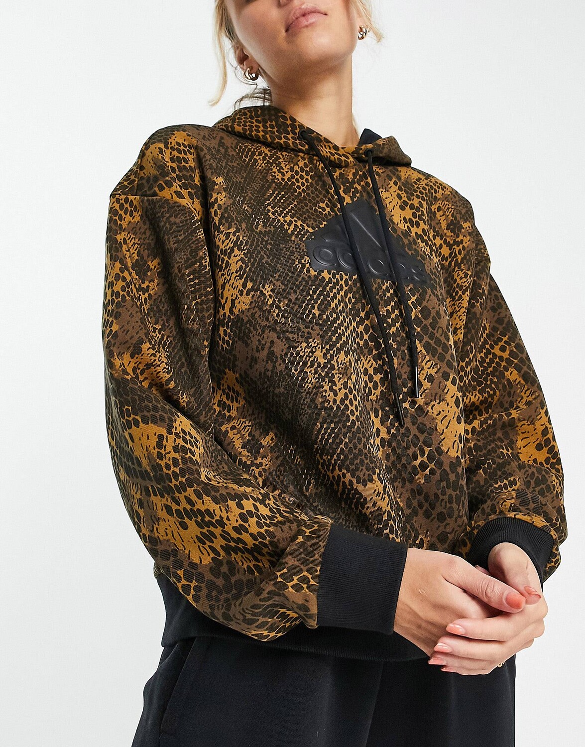 

Бронзовая худи adidas Sportswear future icons BOS