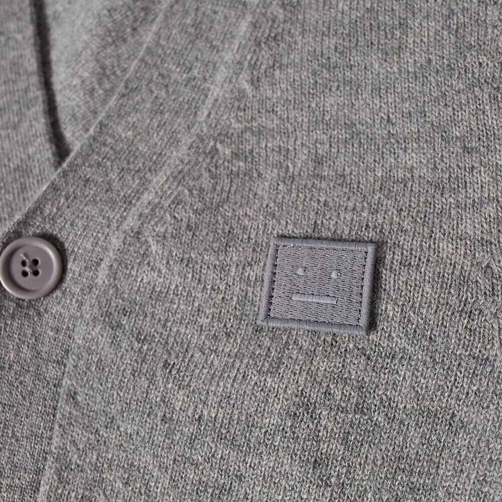 

Джемпер Acne Studios Mini Keve Face Cardigan, Серый