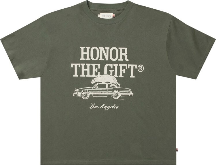 

Футболка Honor The Gift Pack Short-Sleeve Tee 'Olive', зеленый