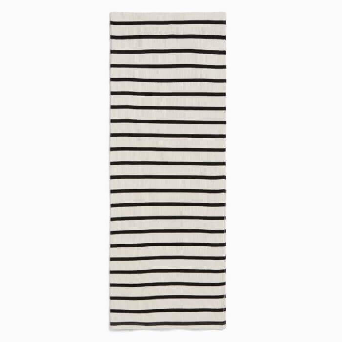 

Юбка Bershka Striped, кремовый