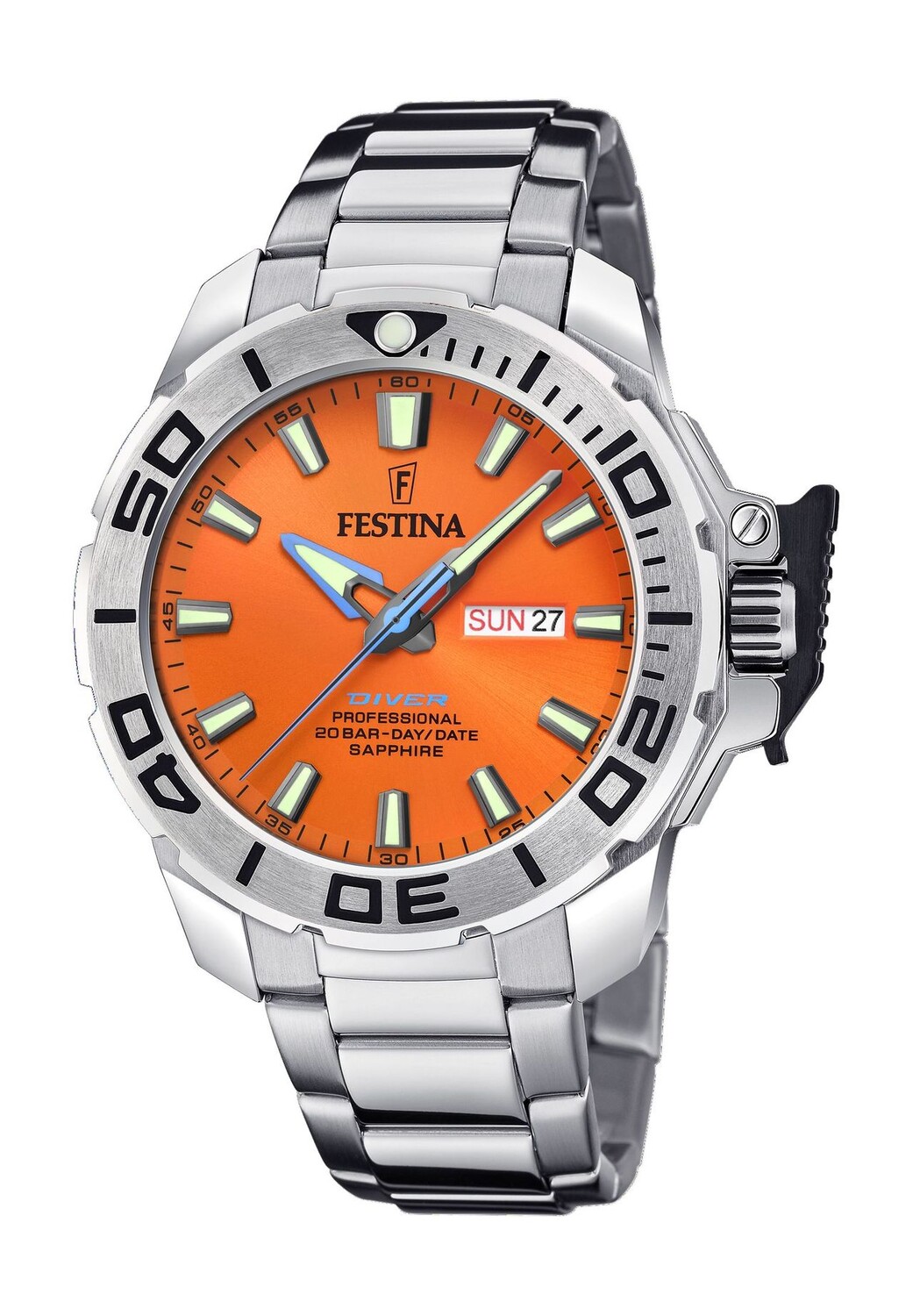 

Мужские часы Дайвер F20665 FESTINA, оранжевый