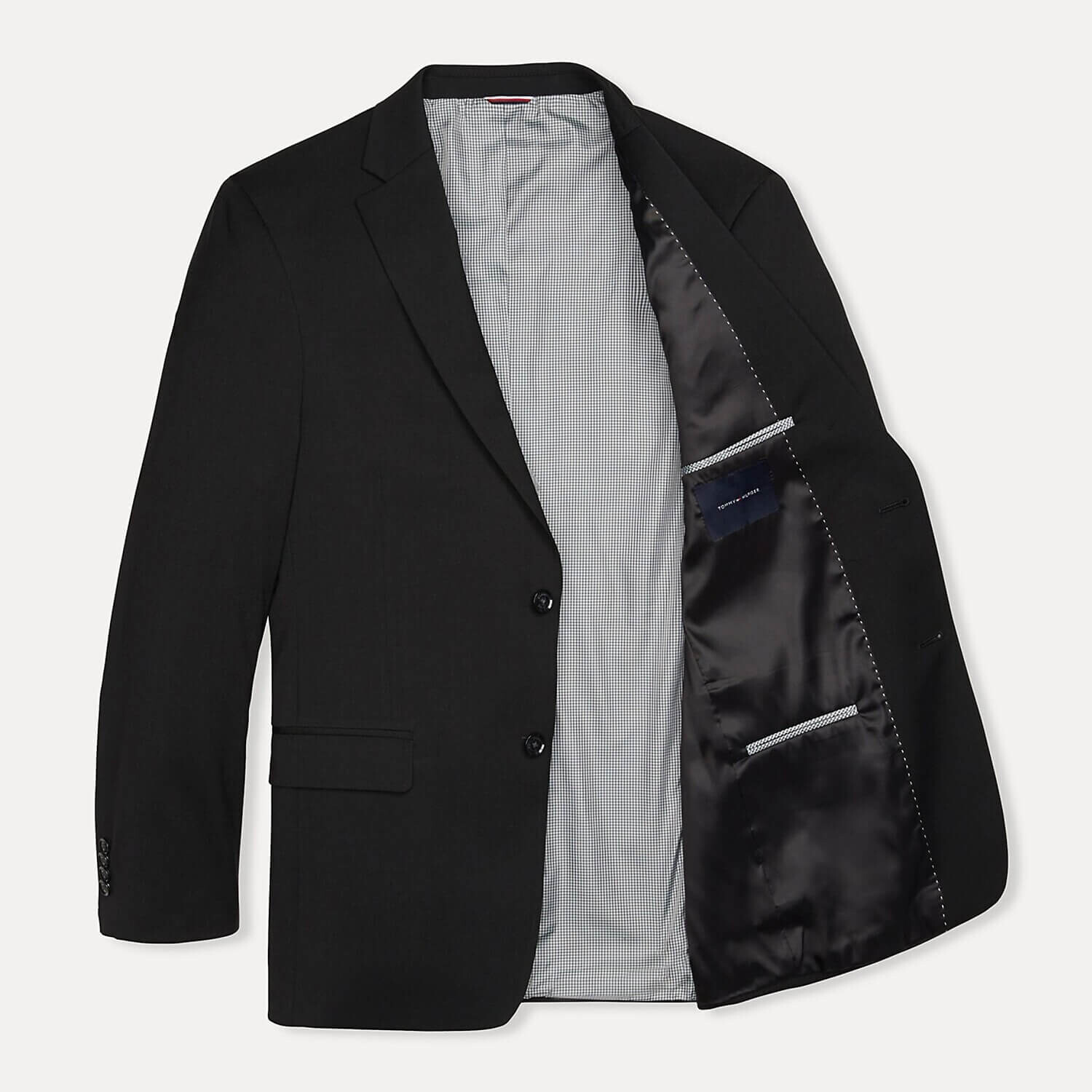 

Блейзер Tommy Hilfiger Regular Fit Twill, черный