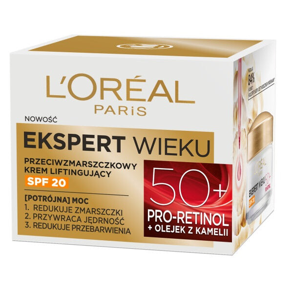 

L'Oreal Paris Age Expert 50+ дневной крем-лифтинг против морщин SPF20 50мл