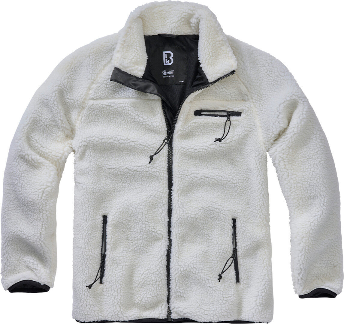 цена Куртка Brandit Teddyfleece, белый