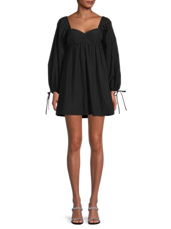 

Мини-платье сицилия Amanda Uprichard Black