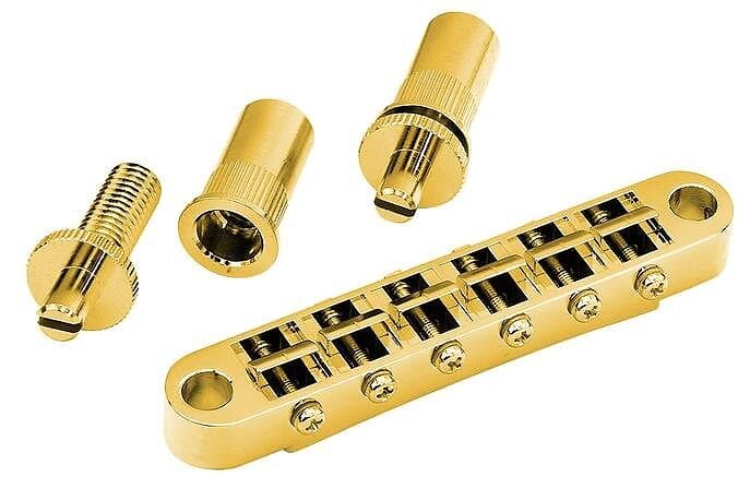 

Бридж Gotoh Tune O'Matic с большими отверстиями AllpartsAll GB-0525-002