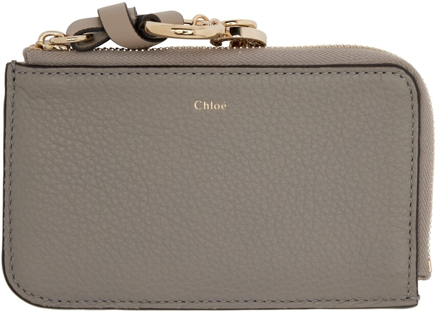 

Серый бумажник для монет Alphabet Chloé