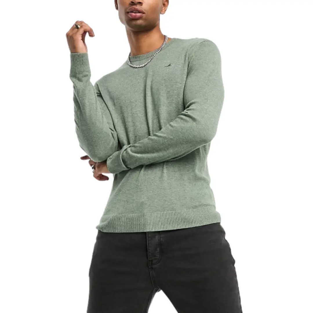 

Джемпер Hollister Icon Logo Crewneck Knit, зеленый