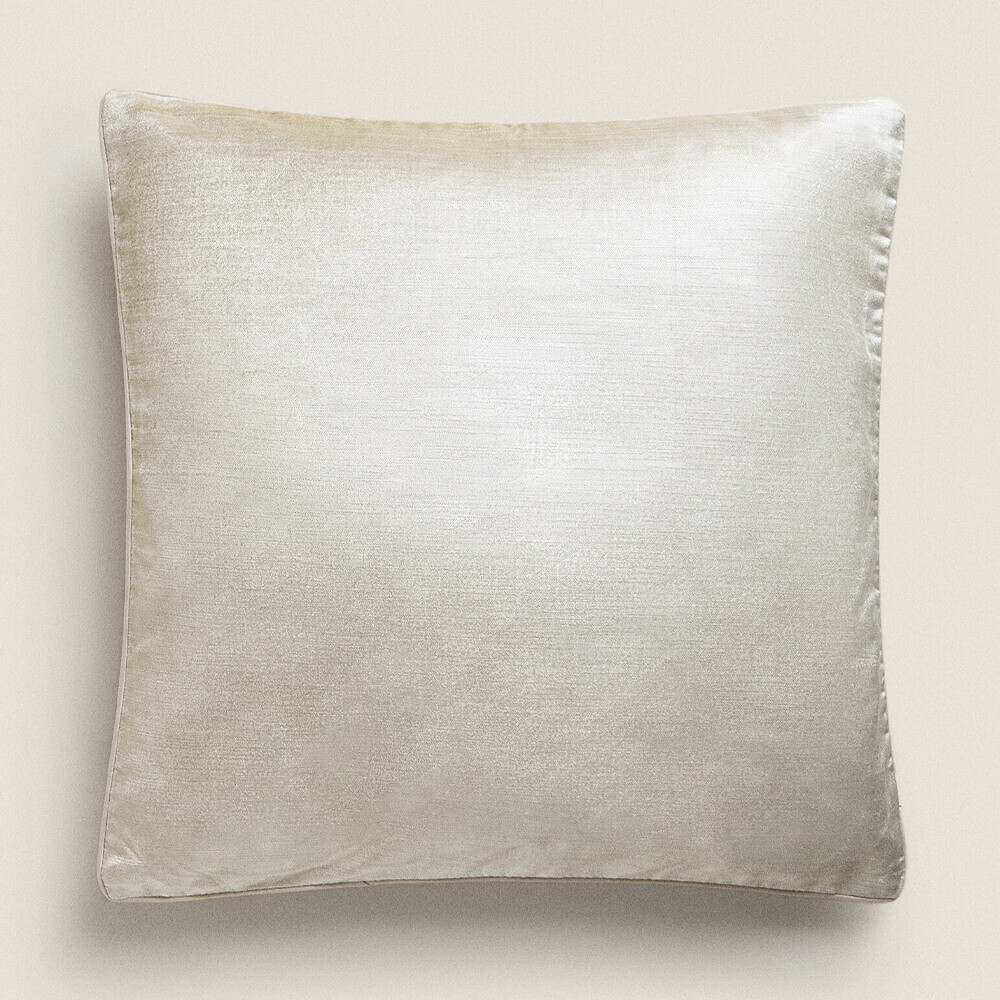 

Чехол для подушки Zara Home Plain Velvet, золотой