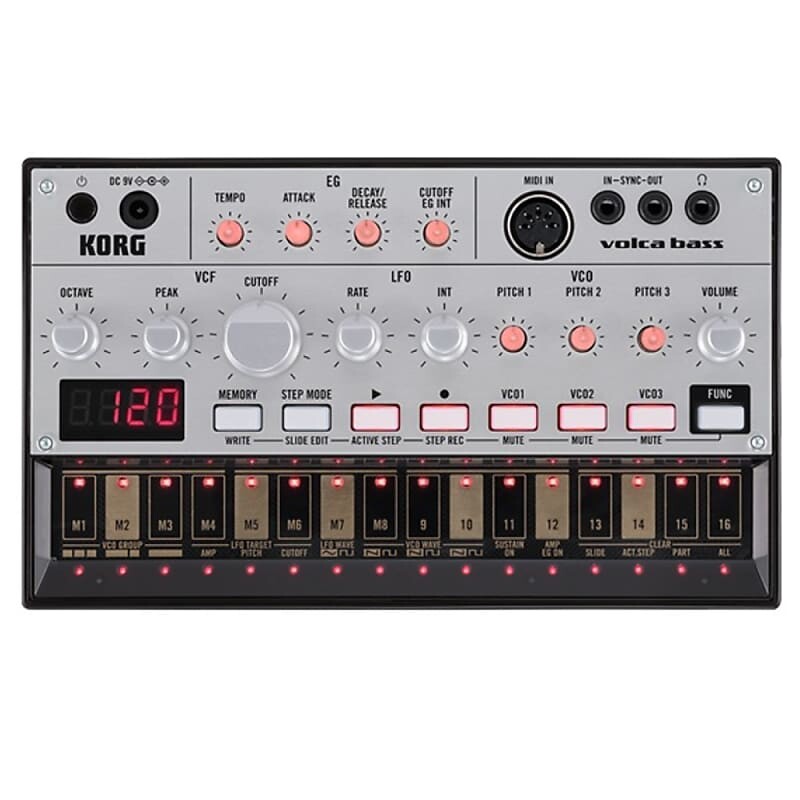 

Бас-синтезатор Korg Volca и жесткий кейс VOLCA-BASS-CASE
