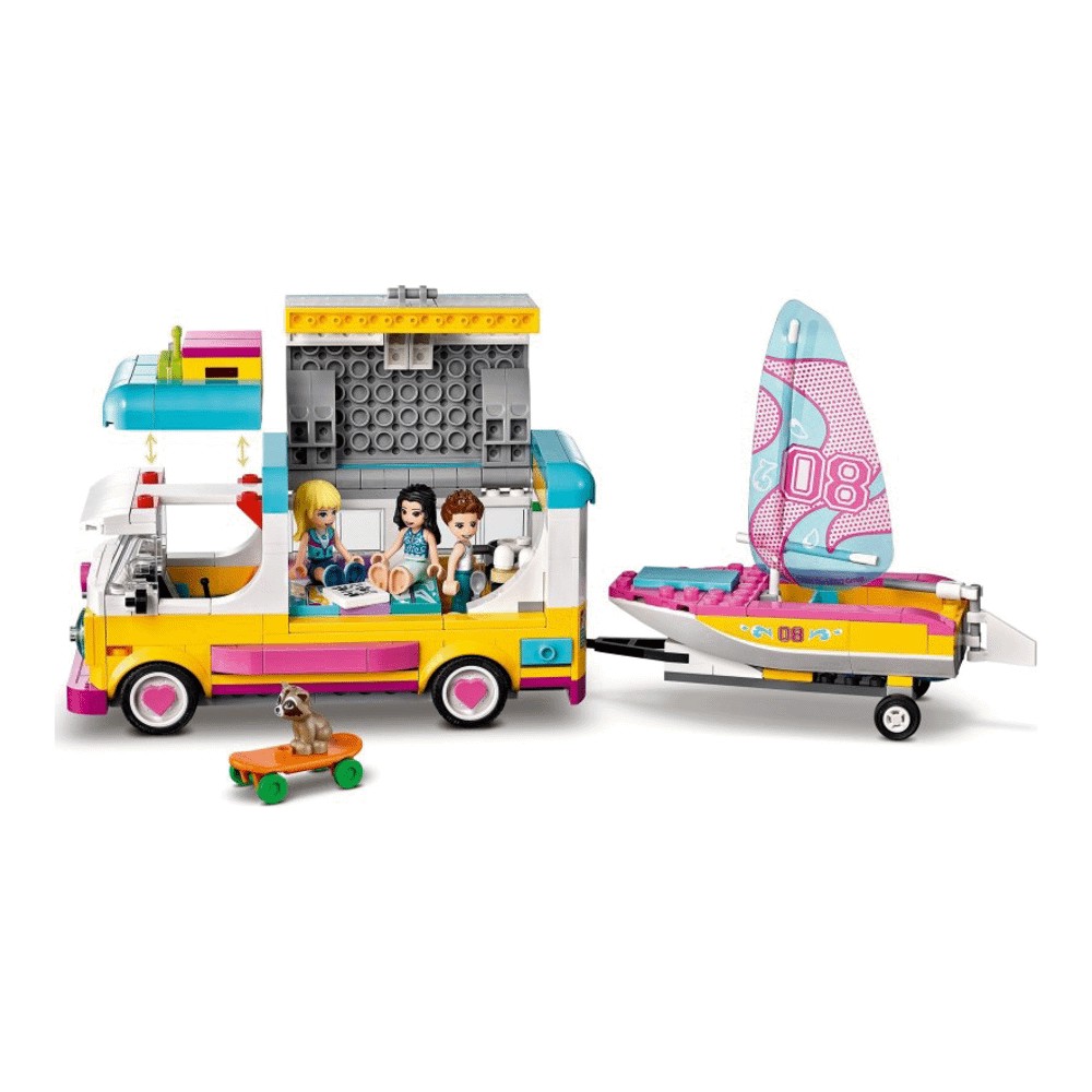 Конструктор LEGO Friends 41681 Экскурсия на дом на колесах и парусник –  заказать из-за рубежа в «CDEK.Shopping»