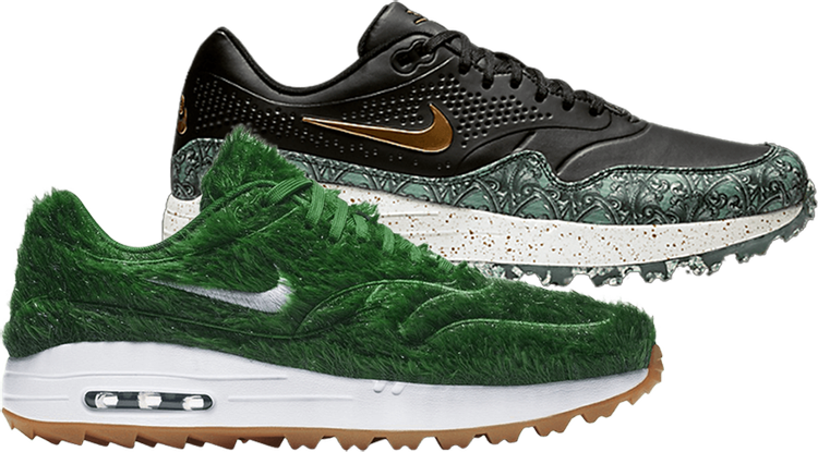 Бутсы Nike Air Max 1 Golf NRG 'Grass & Payday' Pack, зеленый цена и фото