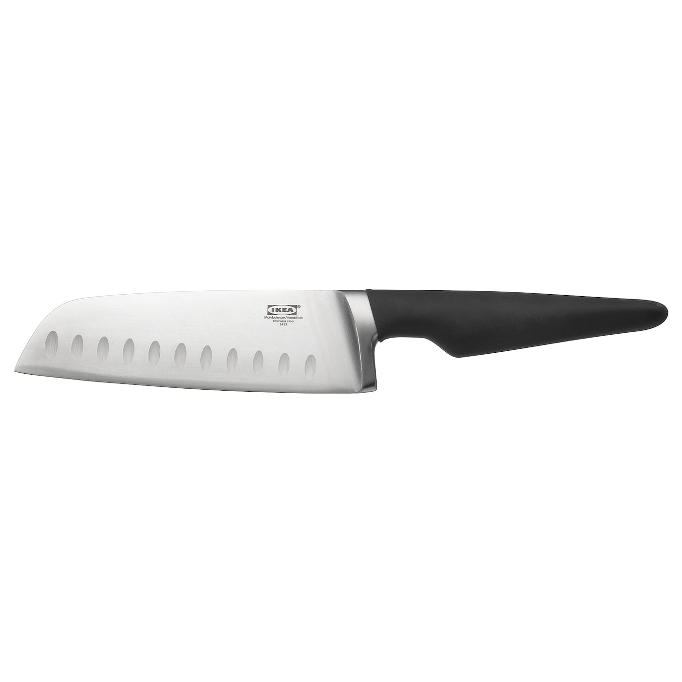 VÖRDA ВЁРДА Нож для овощей, черный, 16 см IKEA