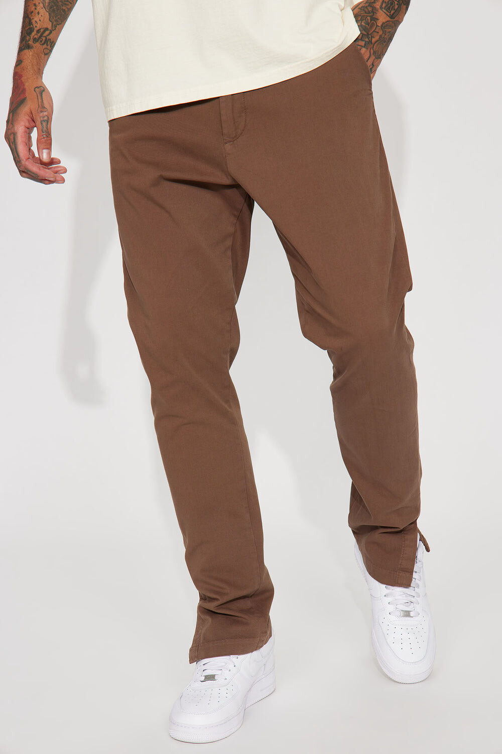 

Брюки Fashion Nova ZDF01T310017, коричневый