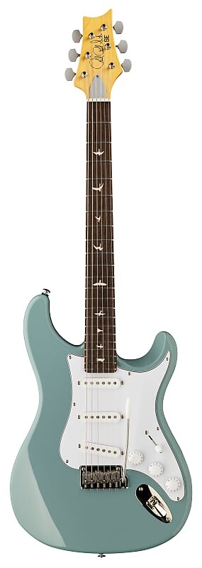 

PRS SE Silver Sky цвета Stone Blue с грифом из палисандра