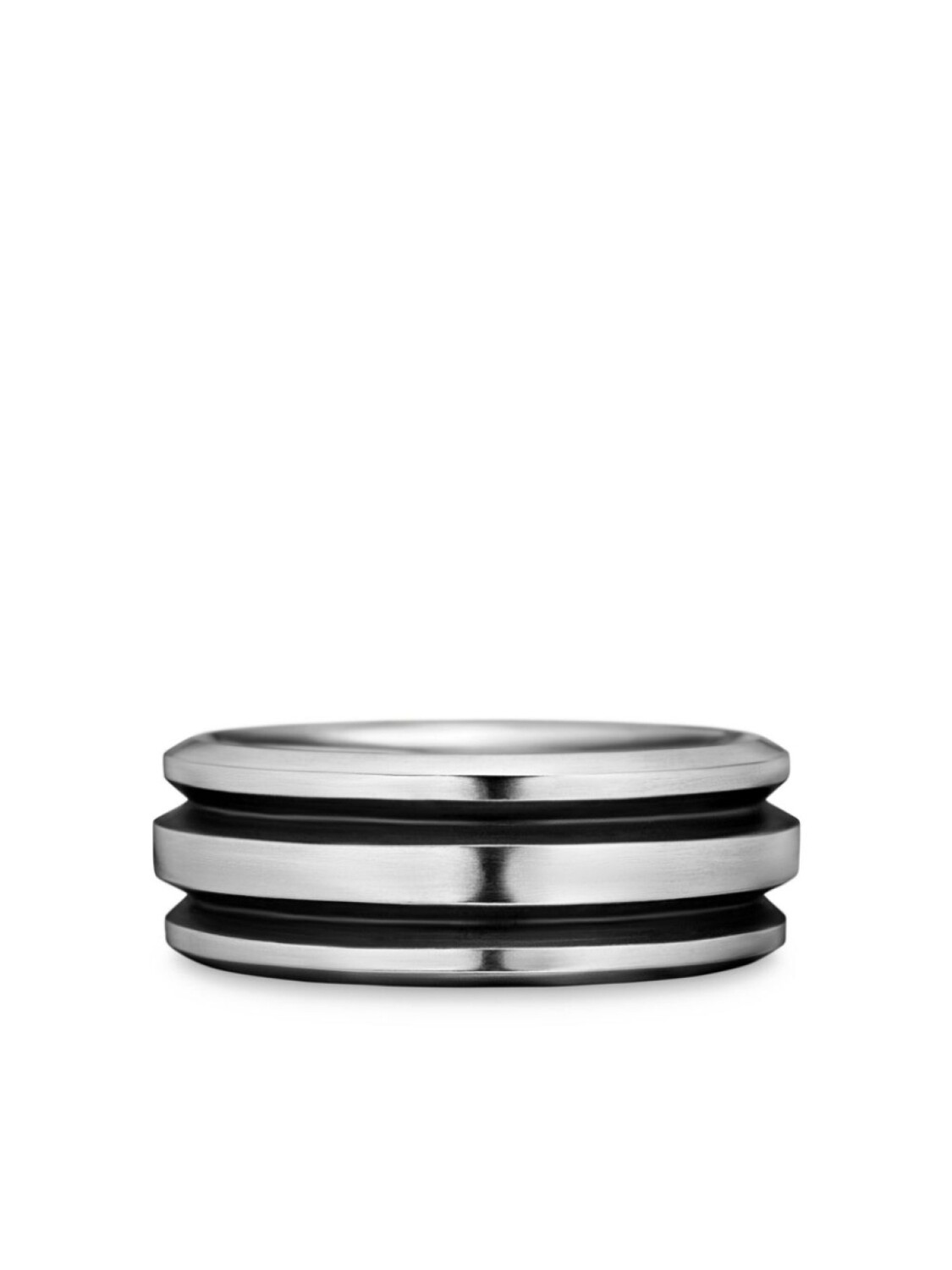 

Кольцо Streamline из стерлингового серебра David Yurman, серебряный