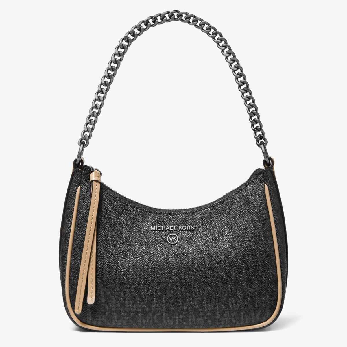 

Сумка Michael Michael Kors Jet Set Charm Small Logo, темно-серый/бежевый