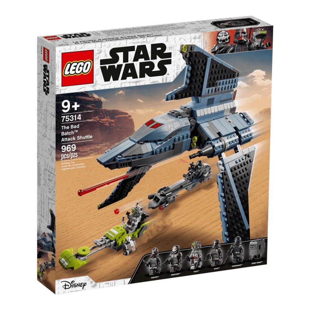 

Конструктор LEGO Star Wars 75314 Штурмовой шаттл Бракованной Партии