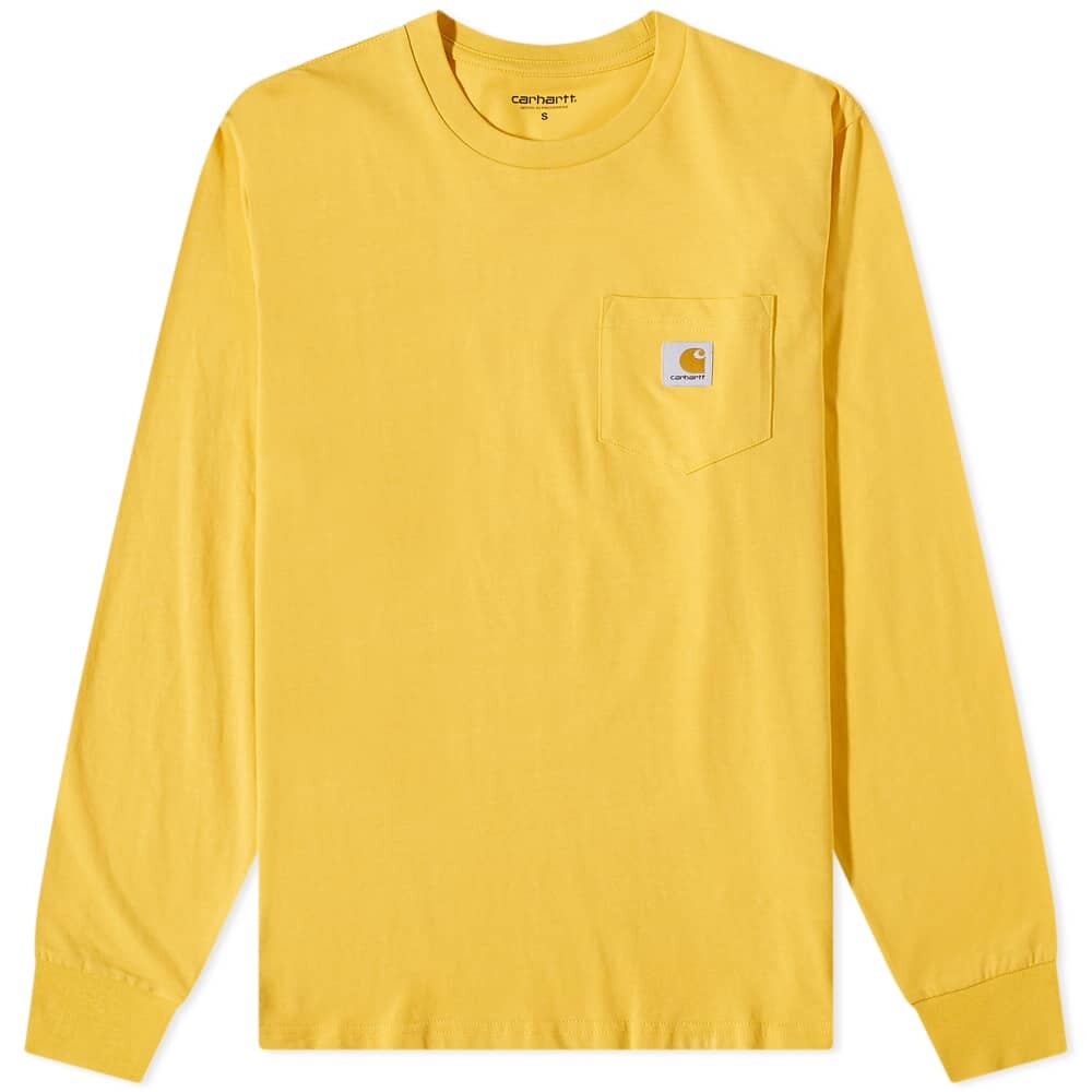 

Футболка Carhartt WIP Long Sleeve Pocket Tee