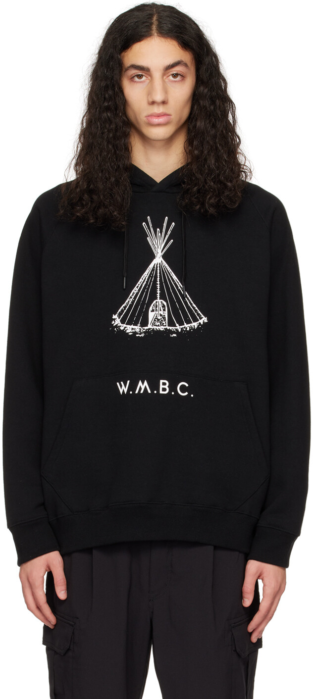 

Черный худи типи White Mountaineering︎