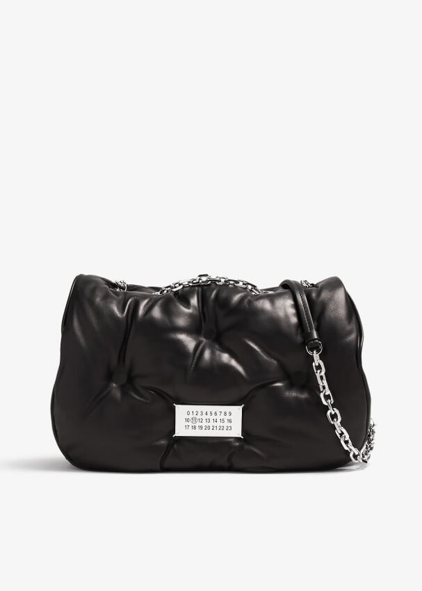 Сумка Maison Margiela Glam Slam Medium Flap, черный