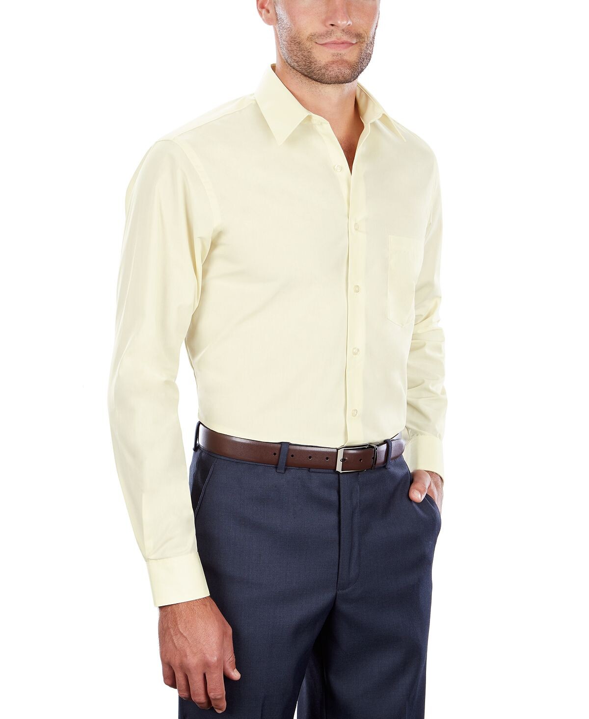 

Мужская классическая рубашка из поплина классического кроя Van Heusen, мульти