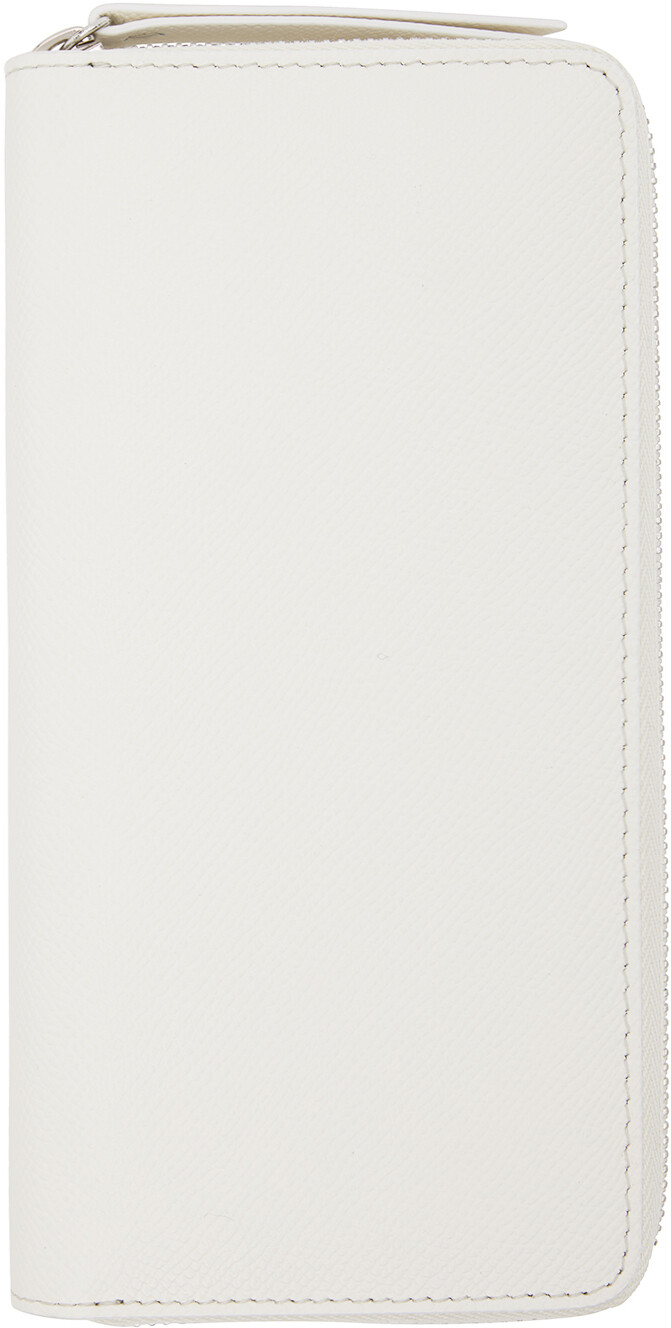 

Белый кошелек с четырьмя стежками Maison Margiela