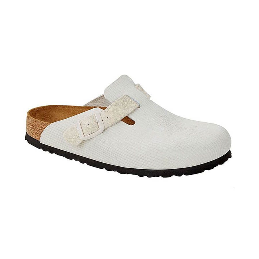 

Сабо Birkenstock Boston Suede Embossed, белый
