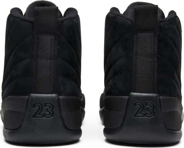 All black jordan 12 retro best sale