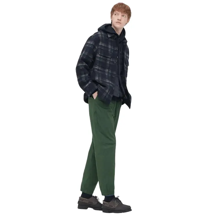 

Брюки-джоггеры Uniqlo Heattech, темно-зеленый