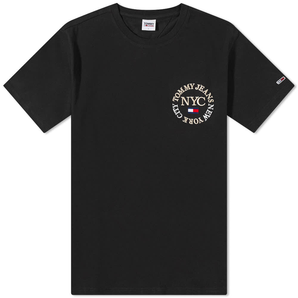 

Футболка Tommy Jeans Timeless Circle Tee, Черный