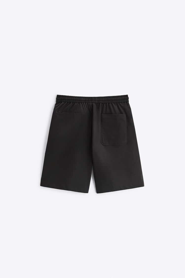 

Шорты Zara Comfort Performance Technical Bermuda, чёрный