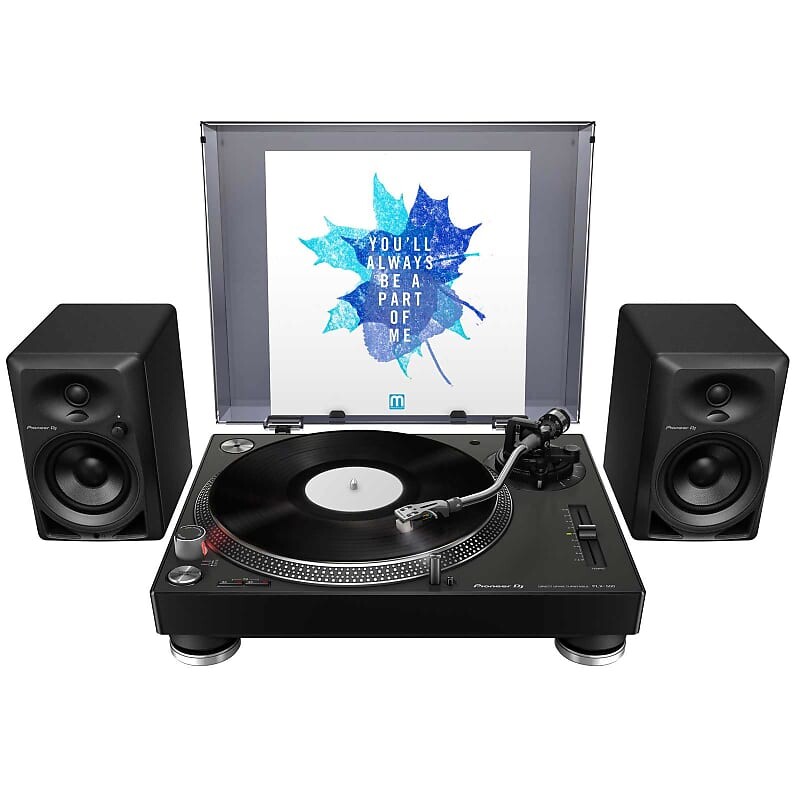 

Pioneer PLX-500 Direct Drive Turntable и DM-40 4" Active Monitor Speakers Black Pioneer PLX-500 Direct Drive Turntable & DM-40 4" Active Monitor Speakers Black