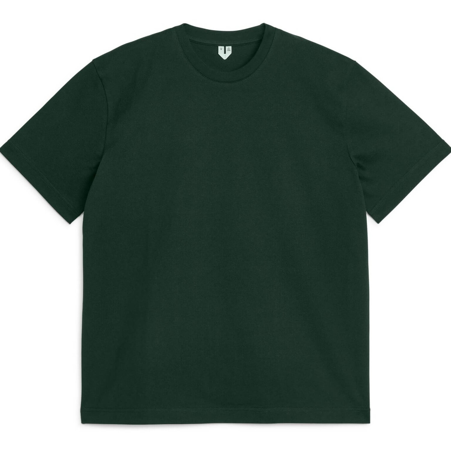 

Футболка ARKET Oversized In Heavy Quality, темно-зеленый