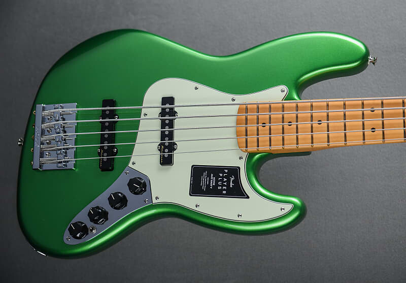 

Player Plus Jazz Bass V - Cosmic Jade с кленом Fender Player Plus Jazz Bass V - w/Maple