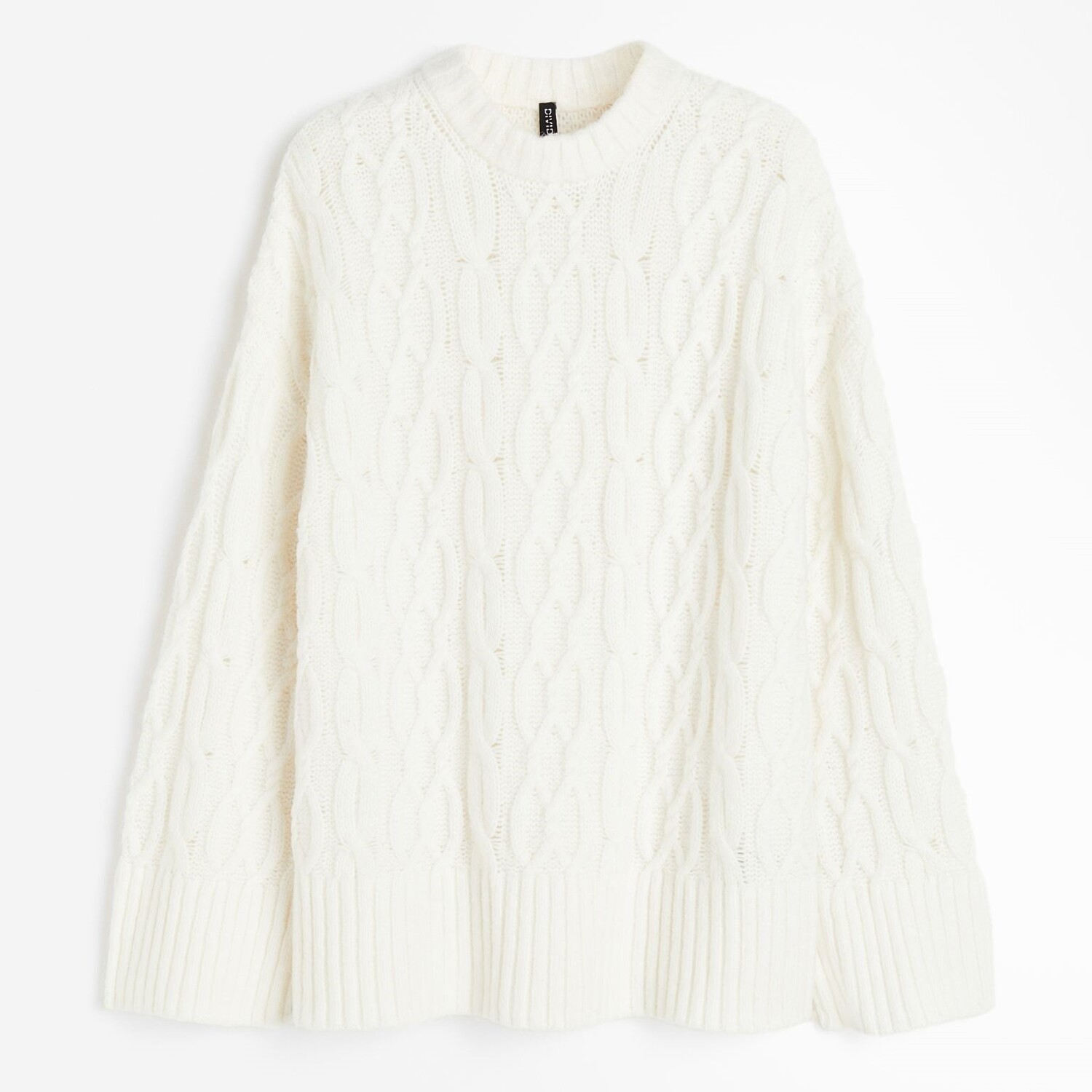 

Джемпер H&M Cable-knit, кремовый, Бежевый