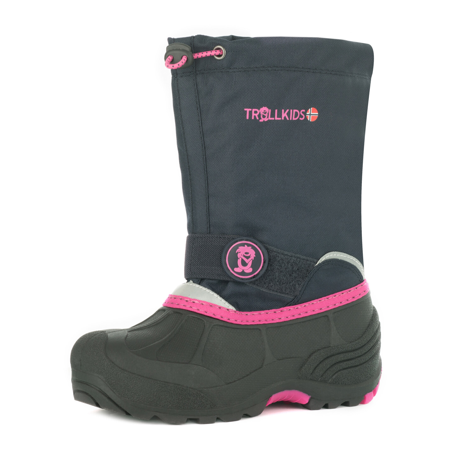 

Ботинки Trollkids Winter Schuhe Telemark XT, цвет Marineblau/ Magenta