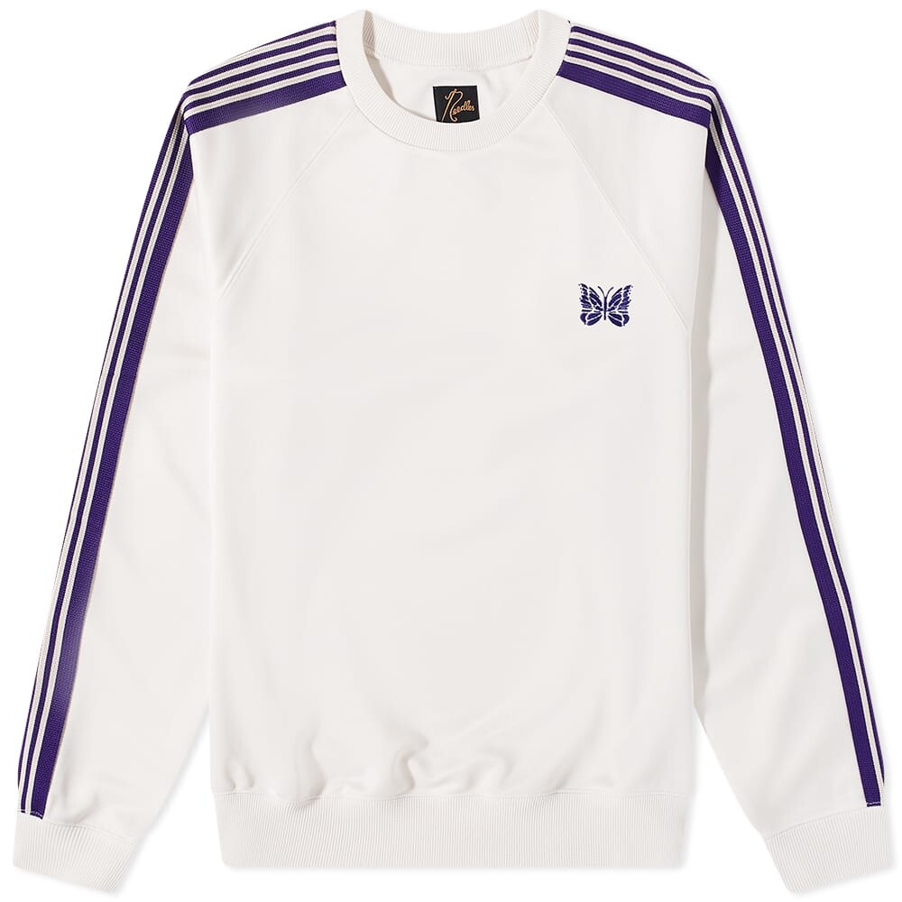 

Толстовка Needles Poly Smooth Track Crew Sweat, Белый